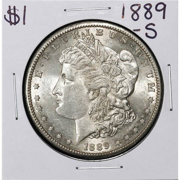 1889-S $1 Morgan Silver Dollar Coin