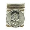 Image 1 : Roll of (20) Brilliant Uncirculated 1951-D Franklin Half Dollar Coins