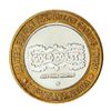 Image 2 : .999 Fine Silver Gold Coast Las Vegas, Nevada $10 Casino Limited Edition Gaming Token
