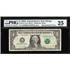 Image 1 : 1988A $1 Federal Reserve Note Mismatched Serial Number Error Fr.1915-G PMG Very Fine 25