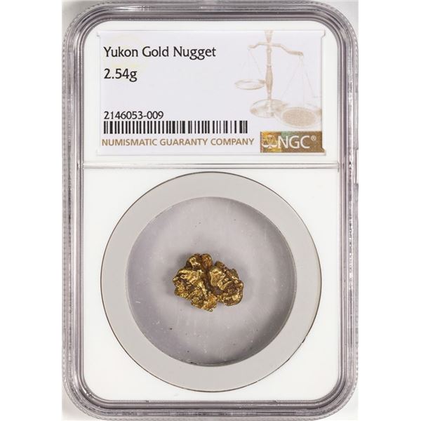 2.54 Gram Yukon Gold Nugget NGC Graded