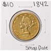 Image 1 : 1842 Small Date $10 Liberty Head Eagle Gold Coin