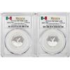 Image 1 : Lot of 2016-2017-Mo Mexico Proof 1/10 oz Silver Libertad Coins PCGS PR70DCAM