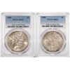 Image 1 : Lot of (2) 1900 $1 Morgan Silver Dollar Coins PCGS MS63