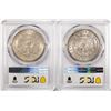 Image 2 : Lot of (2) 1900 $1 Morgan Silver Dollar Coins PCGS MS63