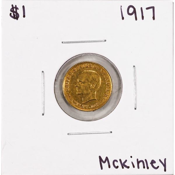 1917 $1 McKinley Commemorative Gold Dollar Coin