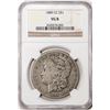 Image 1 : 1889-CC $1 Morgan Silver Dollar Coin NGC VG8