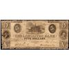 Image 1 : 1848 $5 The Lancaster Bank Lancaster, PA Obsolete Note