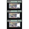 Image 2 : (3) Consecutive 2017 Djibouti 40 Francs Bank Notes PMG Superb Gem Uncirculated 67EPQ