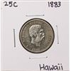 Image 1 : 1883 Kingdom of Hawaii Quarter Coin