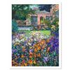 Image 1 : Henri Plisson (1933-2006) "Parisian Courtyard" Limited Edition Serigraph on Paper
