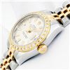 Image 3 : Rolex Ladies Two Tone Silver Index Diamond Datejust Wristwatch