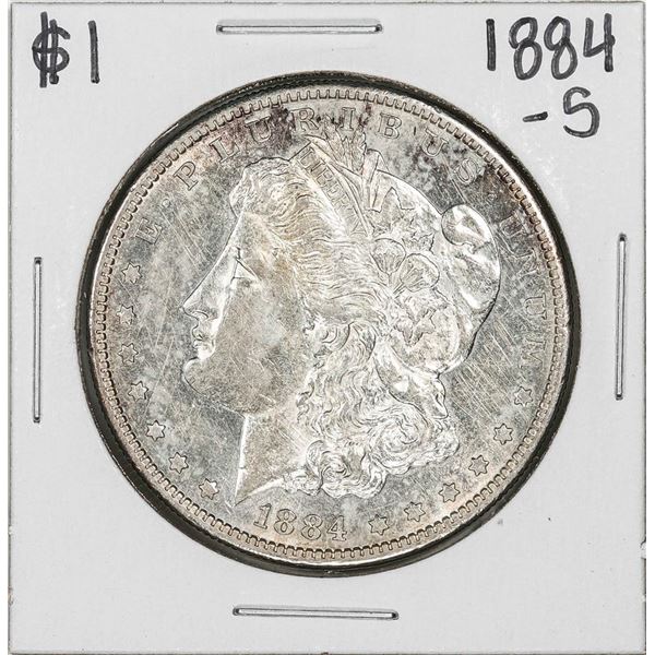 1884-S $1 Morgan Silver Dollar Coin