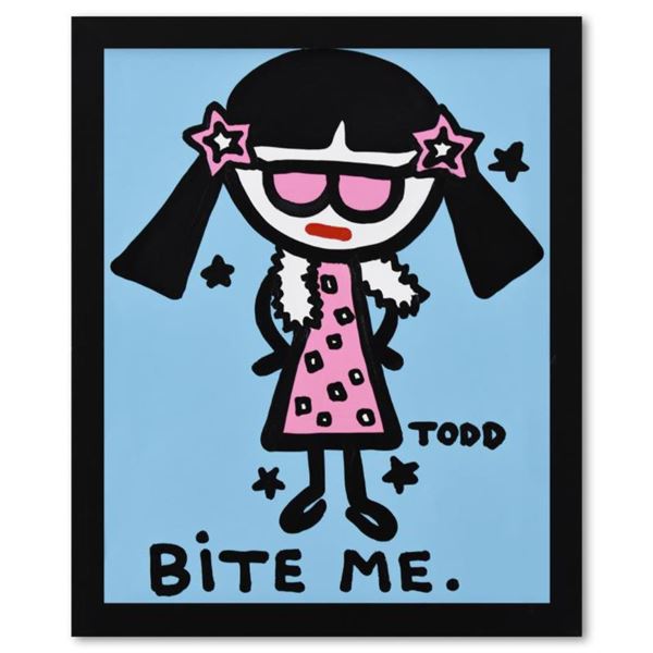 Todd Goldman "Bite Me" Original Acrylic on Canvas