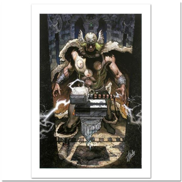 Stan Lee "Thor: For Asgard #6" Limited Edition Giclee on Canvas