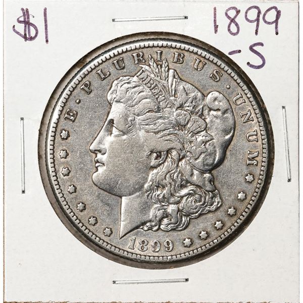 1899-S $1 Morgan Silver Dollar Coin