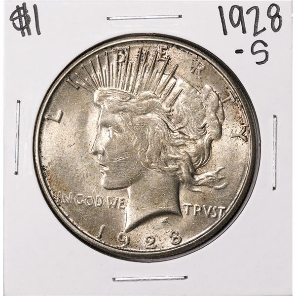 1928-S $1 Peace Silver Dollar Coin