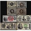 Image 1 : Lot of (8) Miscellaneous Fractional Currency Notes