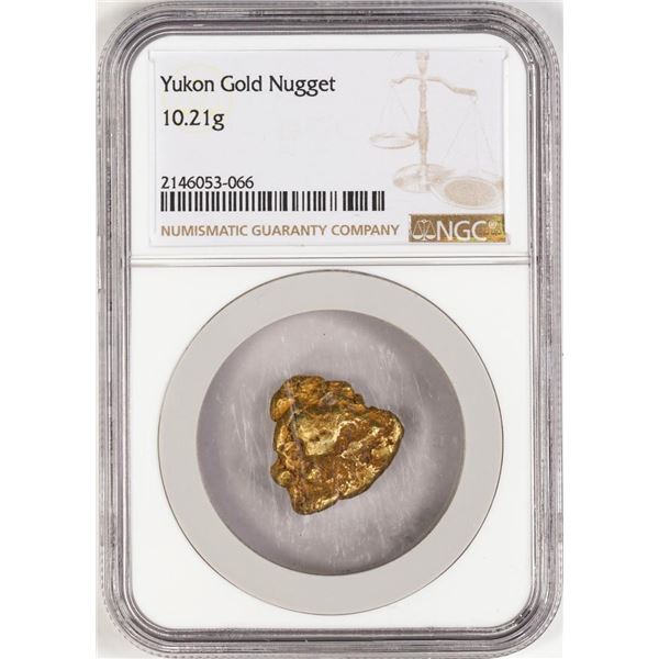 10.21 Gram Yukon Gold Nugget NGC Graded