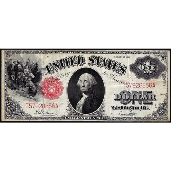 1917 $1 Legal Tender Note