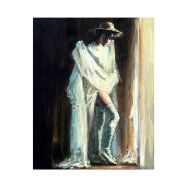 Fabian Perez "Catalina By The Window" Limited Edition Giclee on Canvas