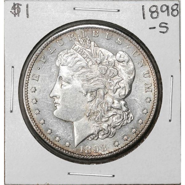 1898-S $1 Morgan Silver Dollar Coin