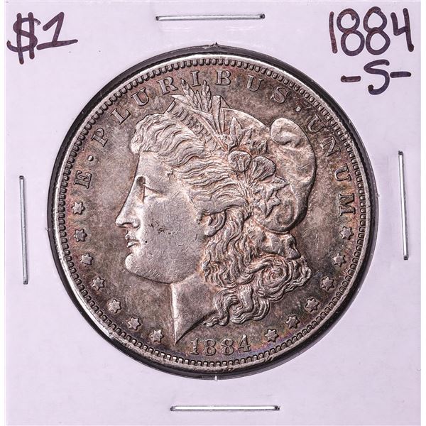 1884-S $1 Morgan Silver Dollar Coin