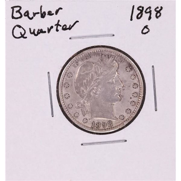 1898-O Barber Quarter Coin