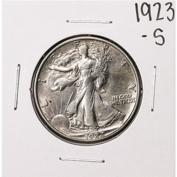 1923-S Walking Liberty Half Dollar Coin