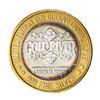 Image 2 : .999 Silver Gold River Laughlin, Nevada $10 Casino Limited Edition Gaming Token