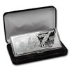Image 1 : 2017 4 oz .999 Pure Silver Bar -$100 Bill (w/Box & COA)