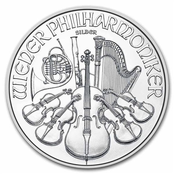 2023 Austria 1 oz Pure Silver Philharmonic