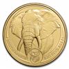 Image 1 : 2023 South Africa 1 oz .9999 Fine Gold Big Five Elephant BU