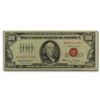 Image 1 : 1966 $100 U.S. Note Red Seal XF