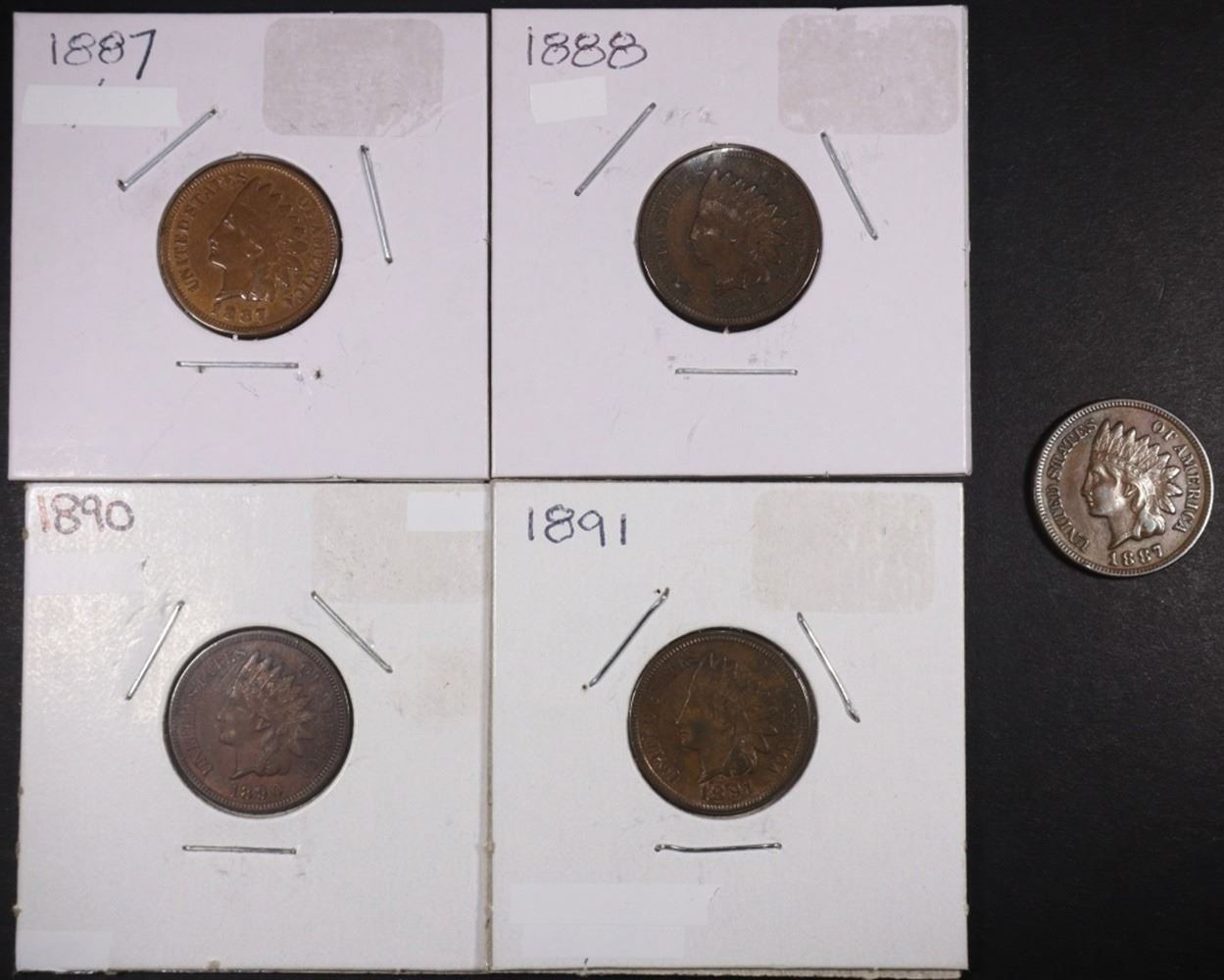 COLLECTORS LOT INDIAN CENTS
