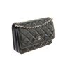 Image 2 : Chanel WOC Shoulder Bag Navy Patent Leather