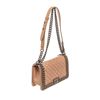 Image 2 : Chanel Medium Boy Flap Shoulder Bag beige / dusty pink leather