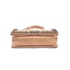 Image 4 : Chanel Medium Boy Flap Shoulder Bag beige / dusty pink leather