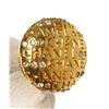 Image 3 : Chanel Round Rhineston Earrings Gold Plated Metal, rhinestones NA