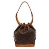 Image 1 : Louis Vuitton Noe GM Bucket Bag brown monogram canvas
