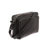 Image 2 : Prada Square Zip Around messenger bag black leather