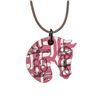Image 2 : Hermes Horse Necklace Necklace Pink/Multi Metal