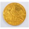 Image 2 : 1914 $5 Indian Head Half Eagle Gold Coin XF