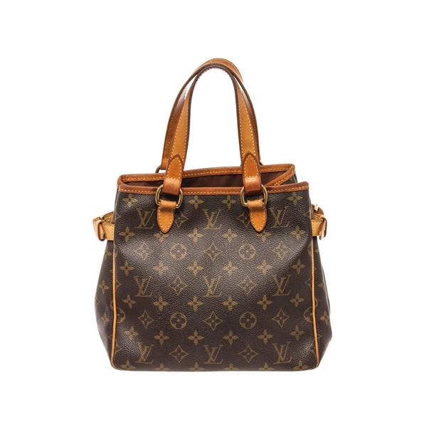 Louis Vuitton Batignolles PM Tote Brown Monogram Coated Canvas