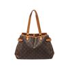 Image 1 : Louis Vuitton Batignolles Horizon shoulder Bag brown monogram canvas