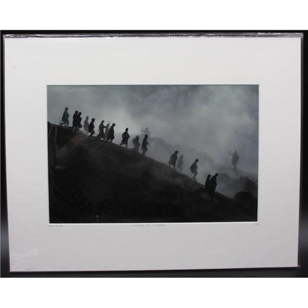 Debra Kellner Silhoutees sur la montagne Nepal Himalaya Asia