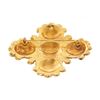 Image 2 : Chanel Cross Brooch Brooch Gold Plated Metal