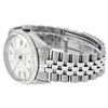 Image 6 : Rolex Mens Stainless Steel 36MM Silver Index 14K White Gold Bezel 36MM Datejust