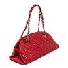 Image 3 : Chanel Bowler Bag shoulderbag red patent Leather