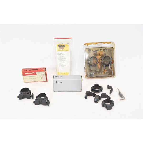 Box Lot Scope Rings & Hardware